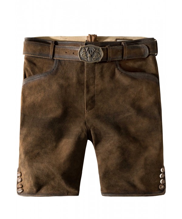 Authentic Tan Suede Lederhosen Men